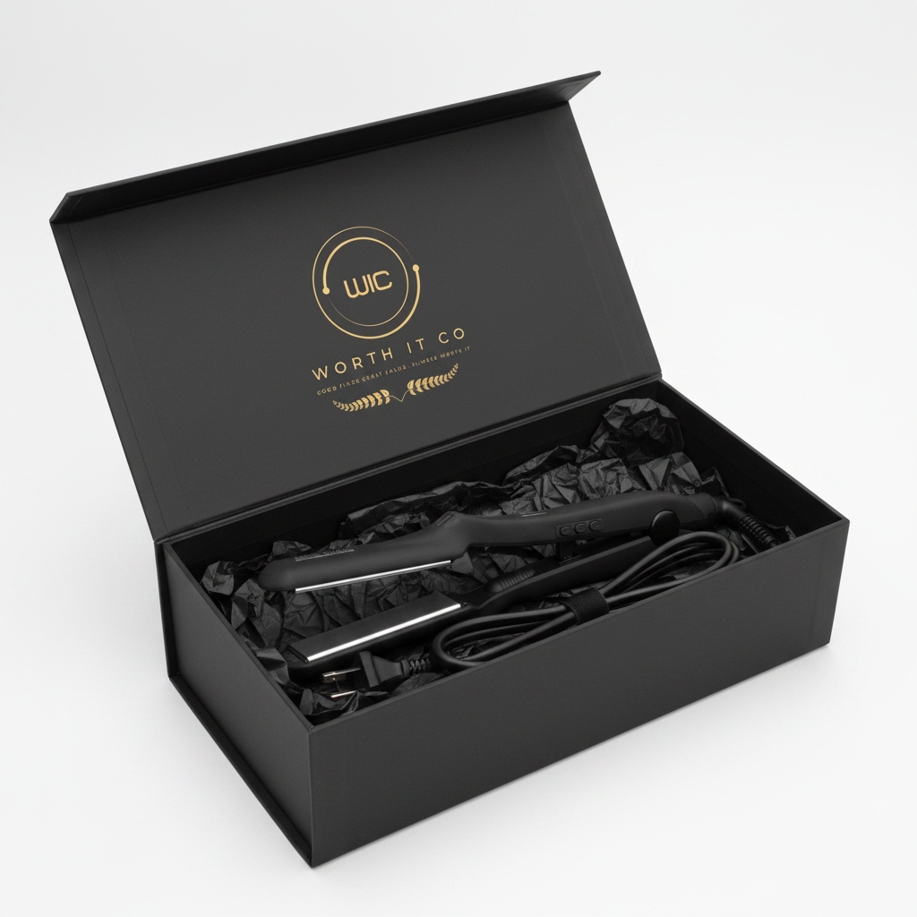 Worth it Co™ Glass Hair Straightener